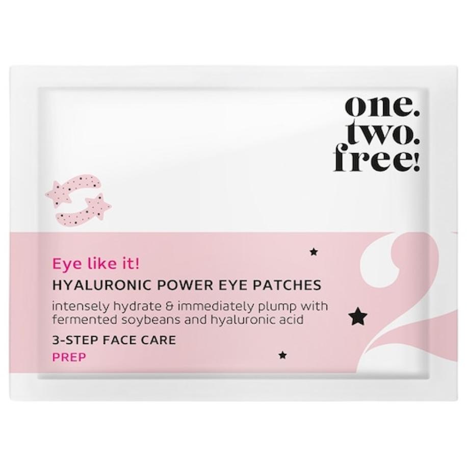 One.two.free! Oogzorg Hyaluronic Power Eye Patches Oogmaskers en -pads Dames