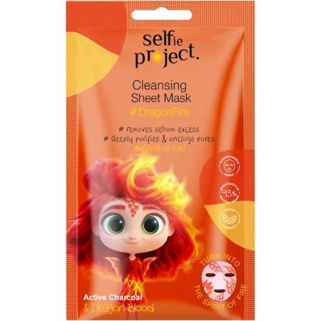 Selfie Project Doek maskers Fantasy Cleansing Sheet Mask Reinigende Unisex