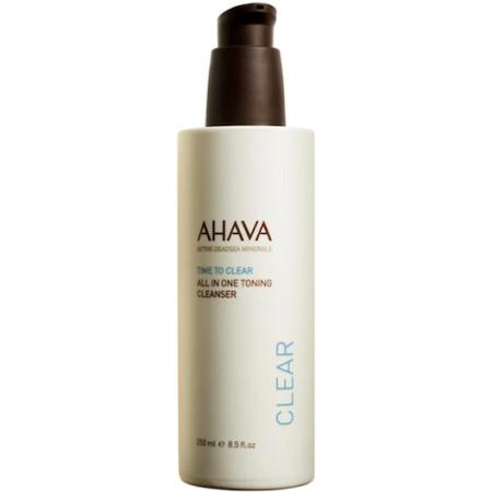 Ahava Time To Clear All in One Toning Cleanser Reinigingsmelk Unisex 250 ml