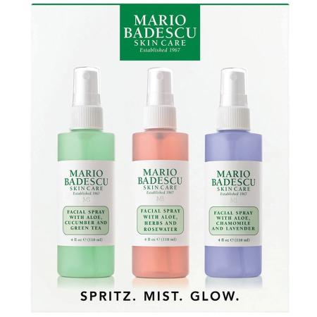 Mario Badescu Face Spa Spritz. Mist. Glow. Set