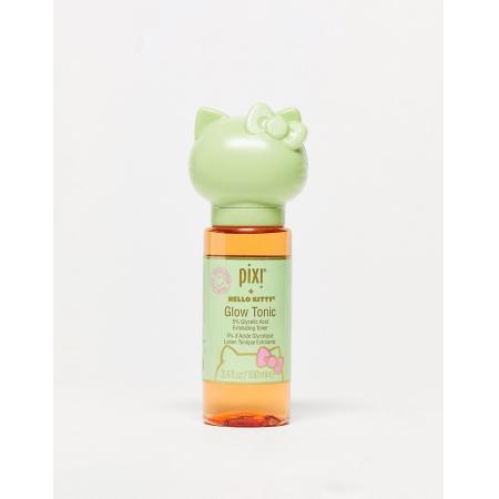 Pixi Hello Kitty Glow Tonic Toner Gezichtstoner met 5% glycolzuur 100 ml-Geen kleur