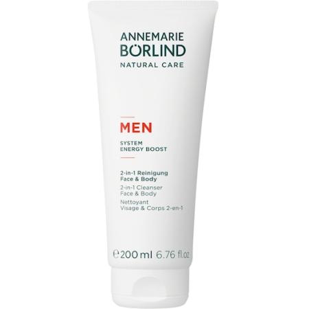 ANNEMARIE BÖRLIND MEN 2-in-1 reiniging voor gezicht & lichaam Gezichtscrème Heren 200 ml