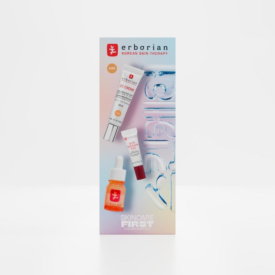 ERBORIAN CC Crème x Skin Therapy light - Doré