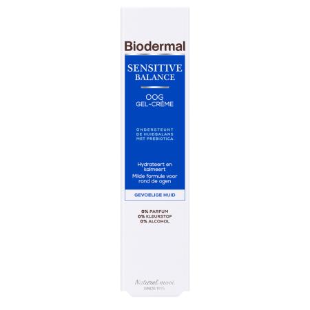 Biodermal Sensitive Balance Oog Gel-Crème