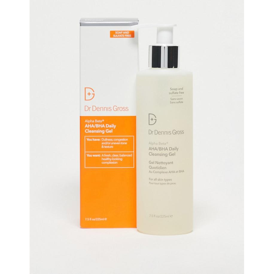 Dr Dennis Gross Alpha Beta AHA BHA Dagelijkse reinigingsgel 225 ml-Geen kleur