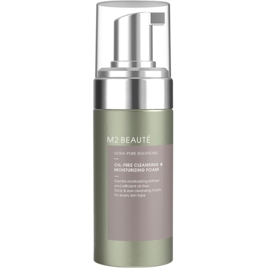 M2 BEAUTÉ Ultra Pure Solutions Oil-Free Cleansing & Moisturizing Foam Reinigingsschuim Dames 100 ml