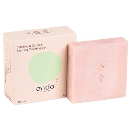 ONDO BEAUTY 36.5 Gezichtsverzorging Calamine & Oatmeal Soothing Cleansing Bar Gezichtszeep Dames 70 g