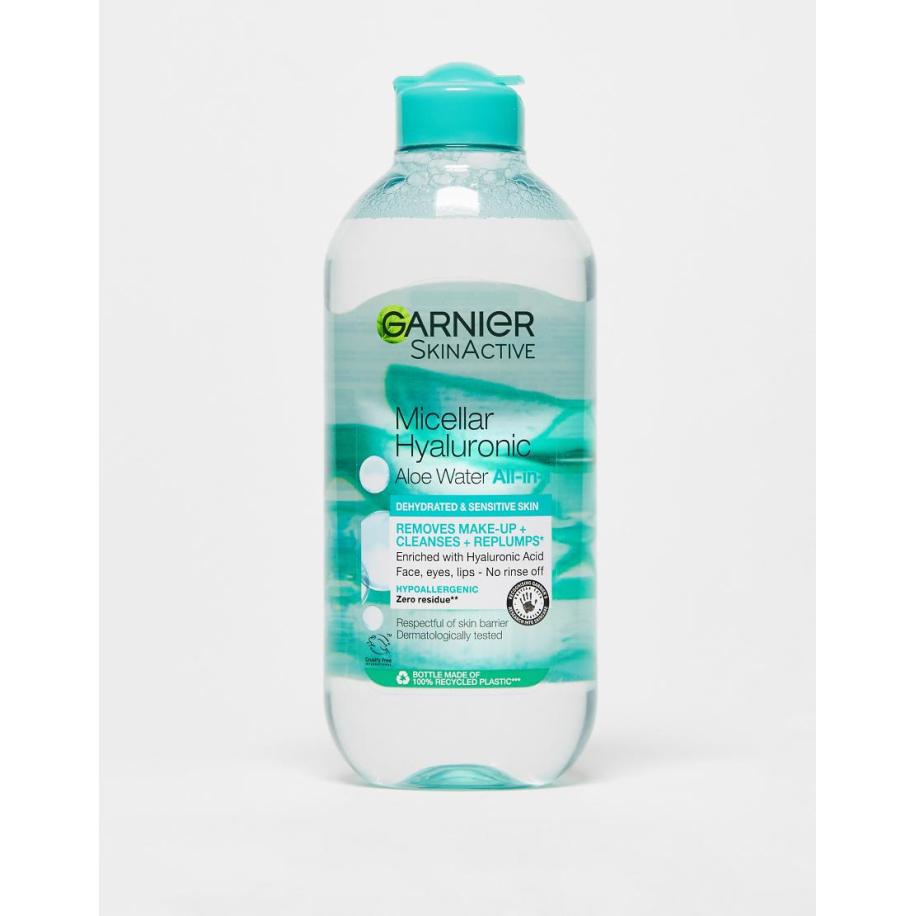 Garnier Micellair reinigingswater met hyaluronzuur en aloë voor uitgedroogde huid 400 ml-Geen kleur