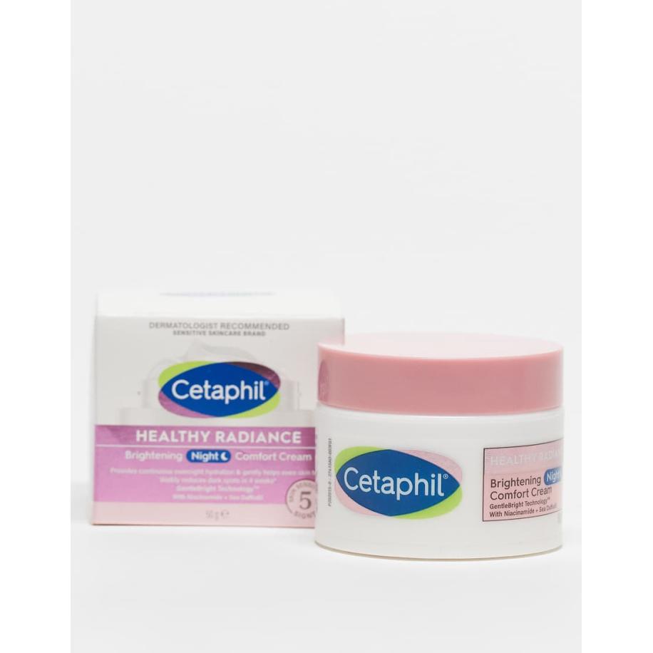 Cetaphil Healthy Radiance Verhelderende nachtcrème met niacinamide 50g-Geen kleur