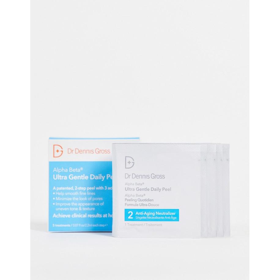Dr. Dennis Gross Alpha Beta Set van 5 ultramilde dagelijkse peeling-Geen kleur