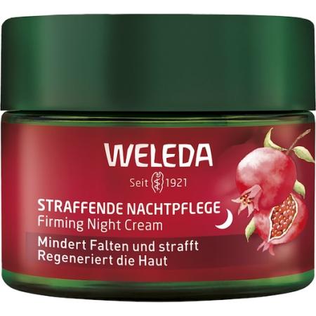 Weleda Night Care Verstevigende nachtverzorging granaatappel & maca peptiden Nachtcrème Dames 40 ml