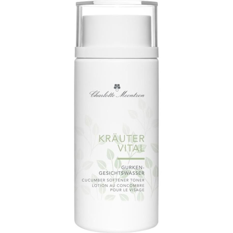 Charlotte Meentzen Kräutervital Komkommer gezichtswater zonder alcohol Reiniging Unisex 150 ml