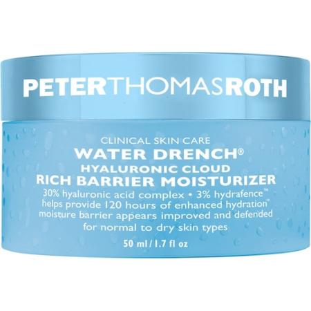 Peter Thomas Roth Water Drench Rijke barrière Vochtinbrengende crème Dames 50 ml