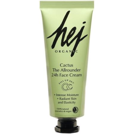 Hej Organic Vochtinbrenger De Allrounder 24H Gezichtscrème Cactus 24-uurs crème Dames 50 ml