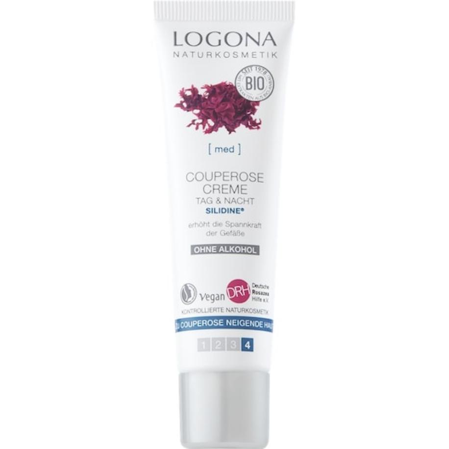 Logona Dagverzorging Cuperose crème dag & nacht Silidine Gezichtscrème Dames 30 ml