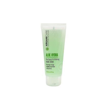 Arganicare Agranicare Aloe Hydra Zuiverende & Exfoliërende gezichtsscrub
