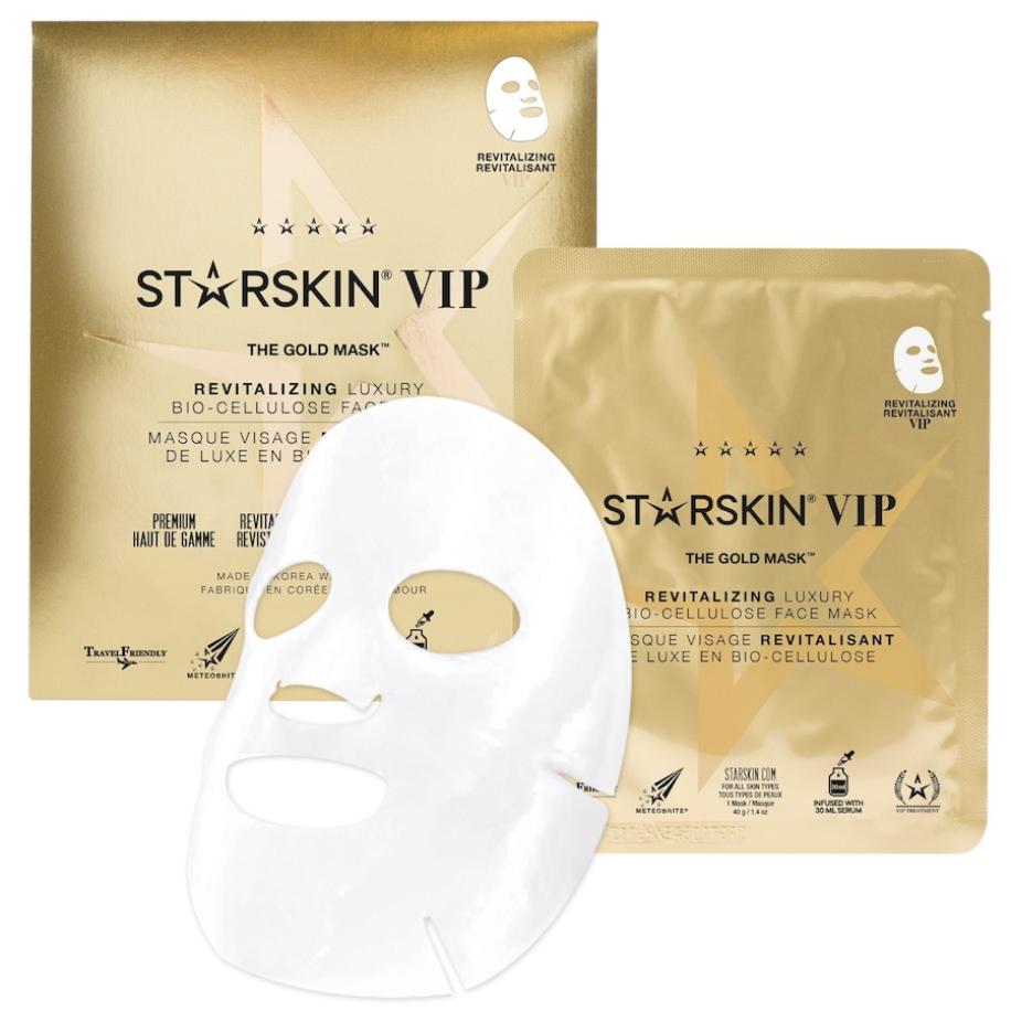 STARSKIN ® The Gold Mask™ Revitalizing Luxury Bio-Cellulose