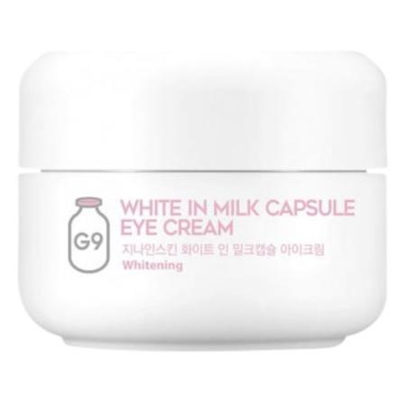 G9 Skin Cream & Toner Oogcrème Wit in Melkcapsule Dames 30 g
