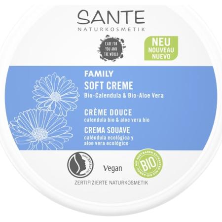Sante Naturkosmetik Vochtinbrenger Zachte crème biologische calendula & aloë vera Gezichtscrème Dames 150 ml
