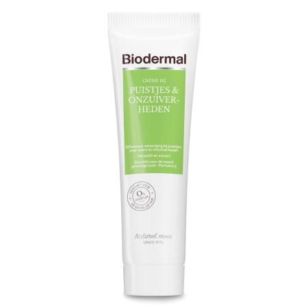 Biodermal Crème bij Puistjes & Onzuiverheden