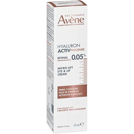 Eau Thermale Avène Hyaluron Activ Prodecure Retinal 0.05% Micro-Lift Eye & Lip Cream