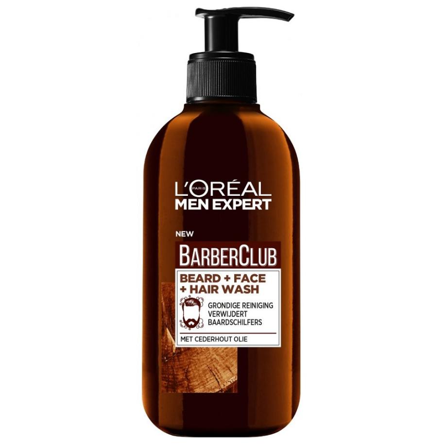 L´Oréal Men Expert BarberClub Beard + Face + Hair Wash