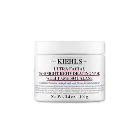 Kiehl’s Ultra Facial Overnight Rehydrating Mask with 10,5% Squalane