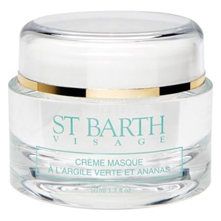 LIGNE ST BARTH VISAGE Masker met groene klei en ananascrème Dames 50 g