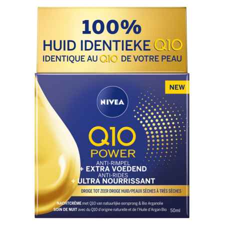Nivea Q10 Power Anti-Rimpel + Extra Voedende Nachtcrème