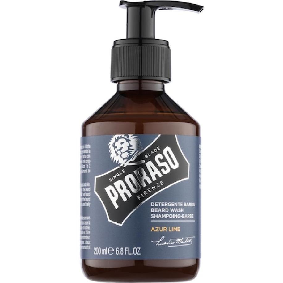 Proraso Azur Lime Baardreiniging Gezichtsreiniging Heren 200 ml