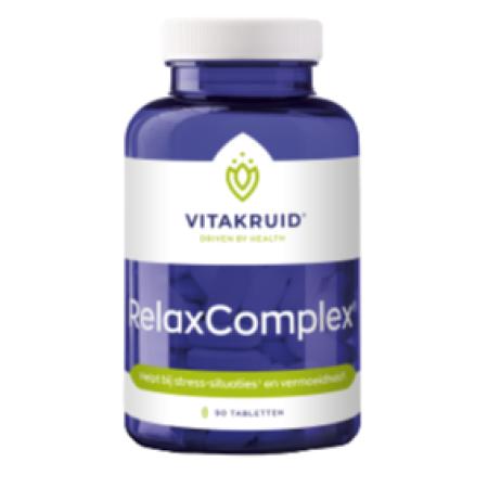 Vitakruid RelaxComplex oa Magnesium Tauraat & Vitamine D3