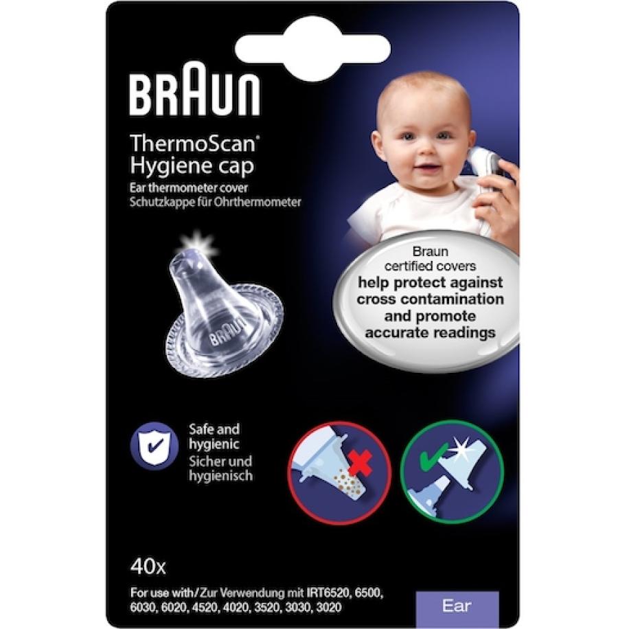 BRAUN Oor & voorhoofd ThermoScan Hygiene Cap Unisex
