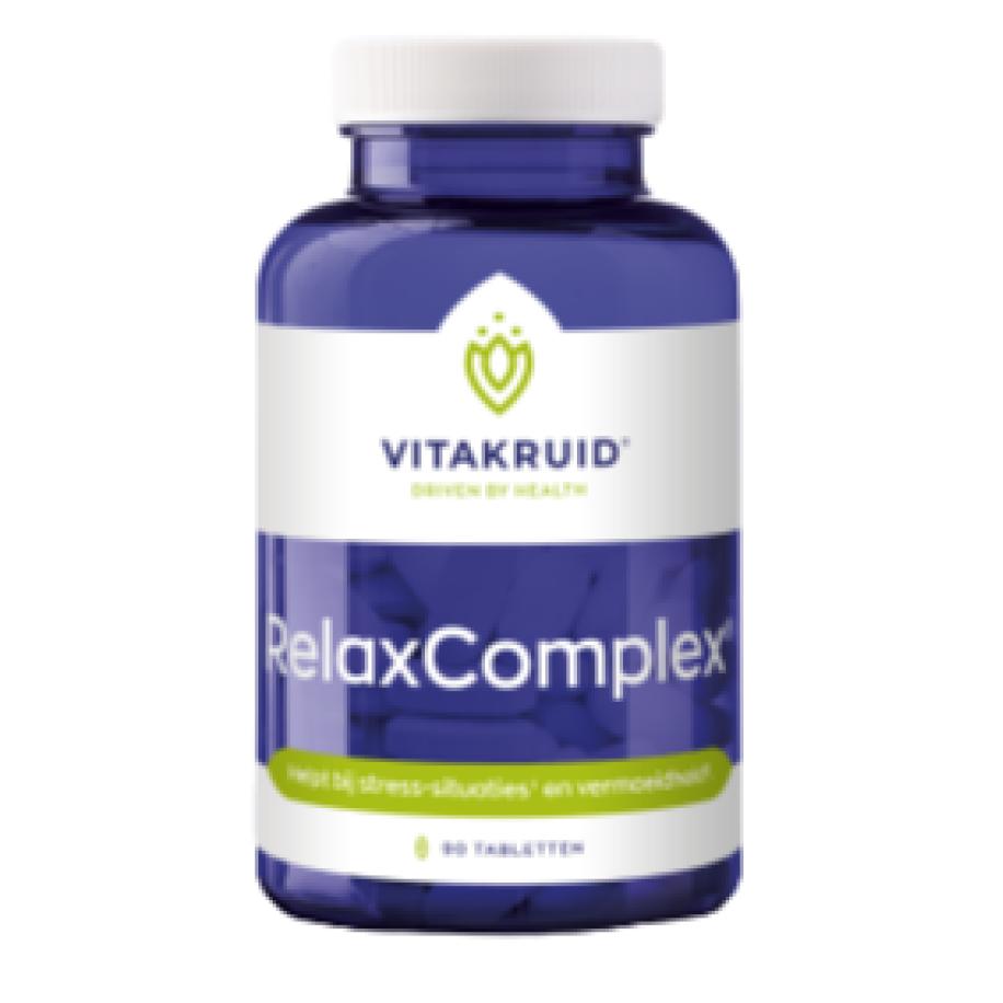 Vitakruid RelaxComplex oa Magnesium Tauraat & Vitamine D3