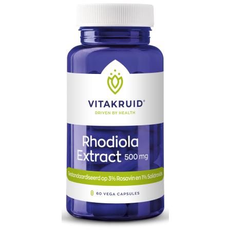 Vitakruid Rhodiola extract 500 mg 3% Rosavin 1% Salidroside