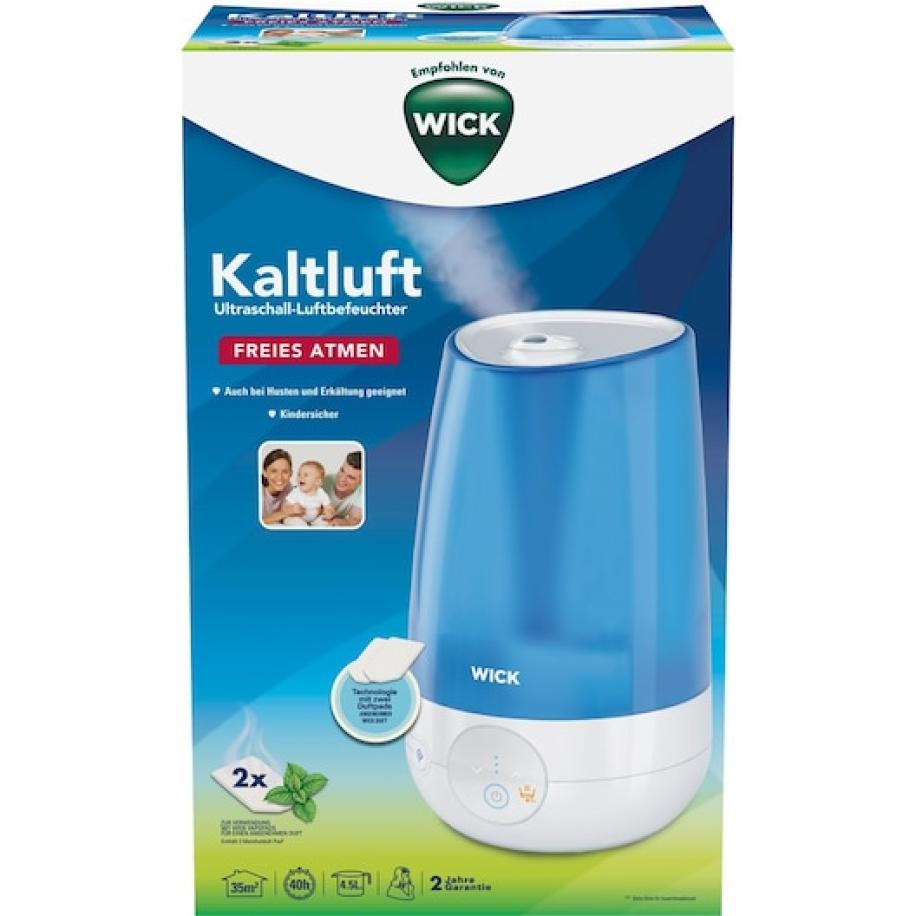 WICK Luchtbevochtiger Cold Air Ultrasonic Humidifier Hals Unisex