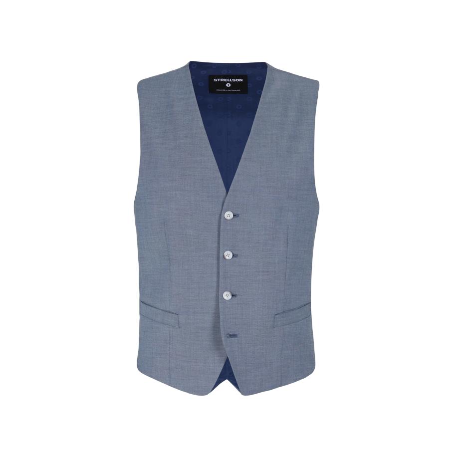 Strellson STRELLSON Gilet Gyl blauw gemêleerd -