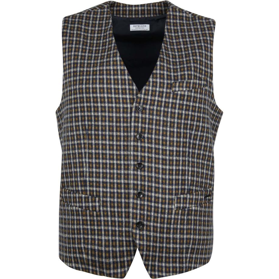 Dstrezzed Gilet Ruiten Groen