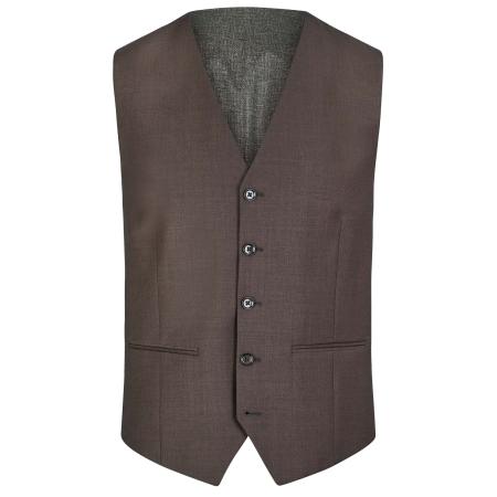 HECHTER PARIS HECHTER PARIS Gilet aardetinten / zwart