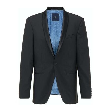 Pierre Cardin Blazer zwart, Effen