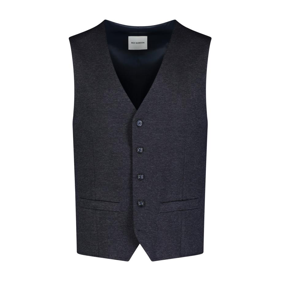 Roy Robson ROY ROBSON Gilet donkerblauw -