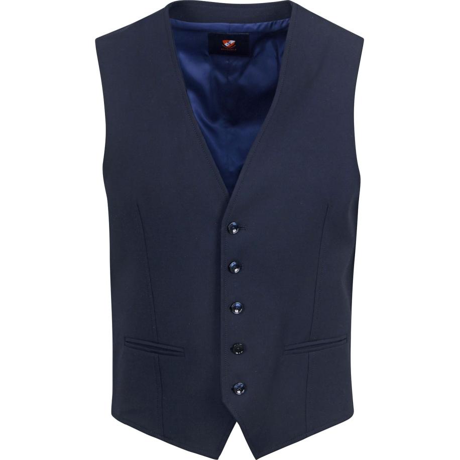 Suitable BASE Gilet Navy Blauw