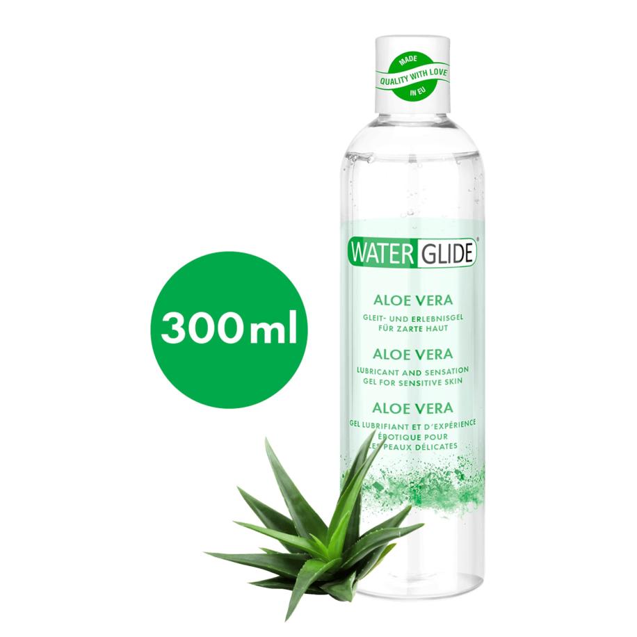 Waterglide 300 ml glijmiddel Aloe Vera zachte huid -