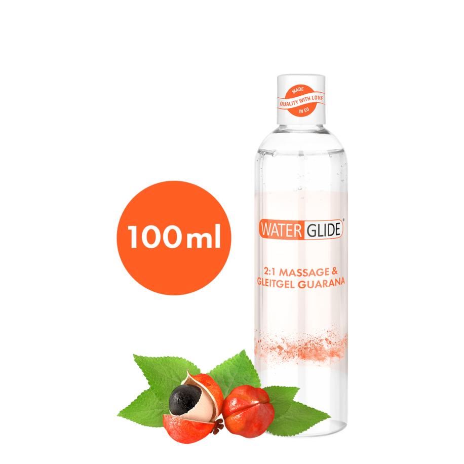 Waterglide 100 ml glijmiddel Guarana stimulerend -