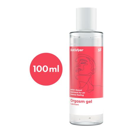 Satisfyer 100 ml Satisfyer Orgasm Gel op waterbasis.