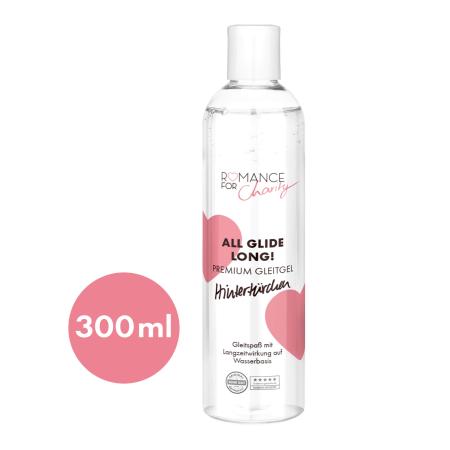 Romance For Charity 300 ml Achterdeur - All Glide Long!