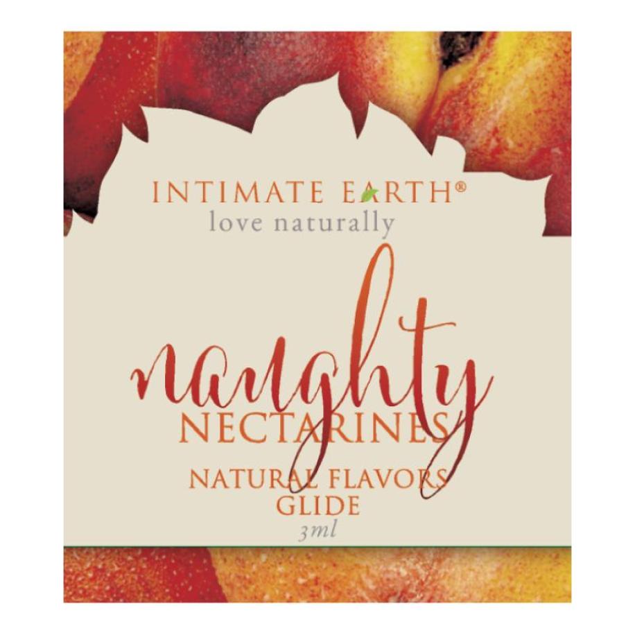 Intimate Earth - Natural Flavors Glide Nectarines Foil 3 ml Multicolor