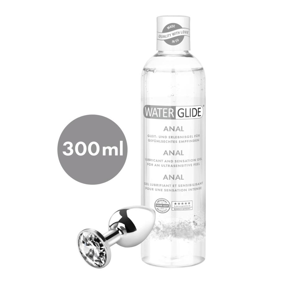 Waterglide 300 ml Anal extra ultra langdurig -