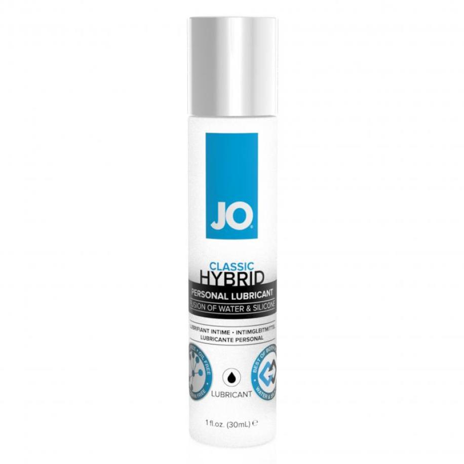 System JO - Classic Hybrid Glijmiddel Op Waterbasis - 30 ml Transparant