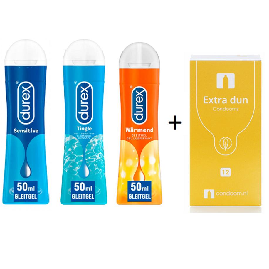 Durex Glijmiddel Trio