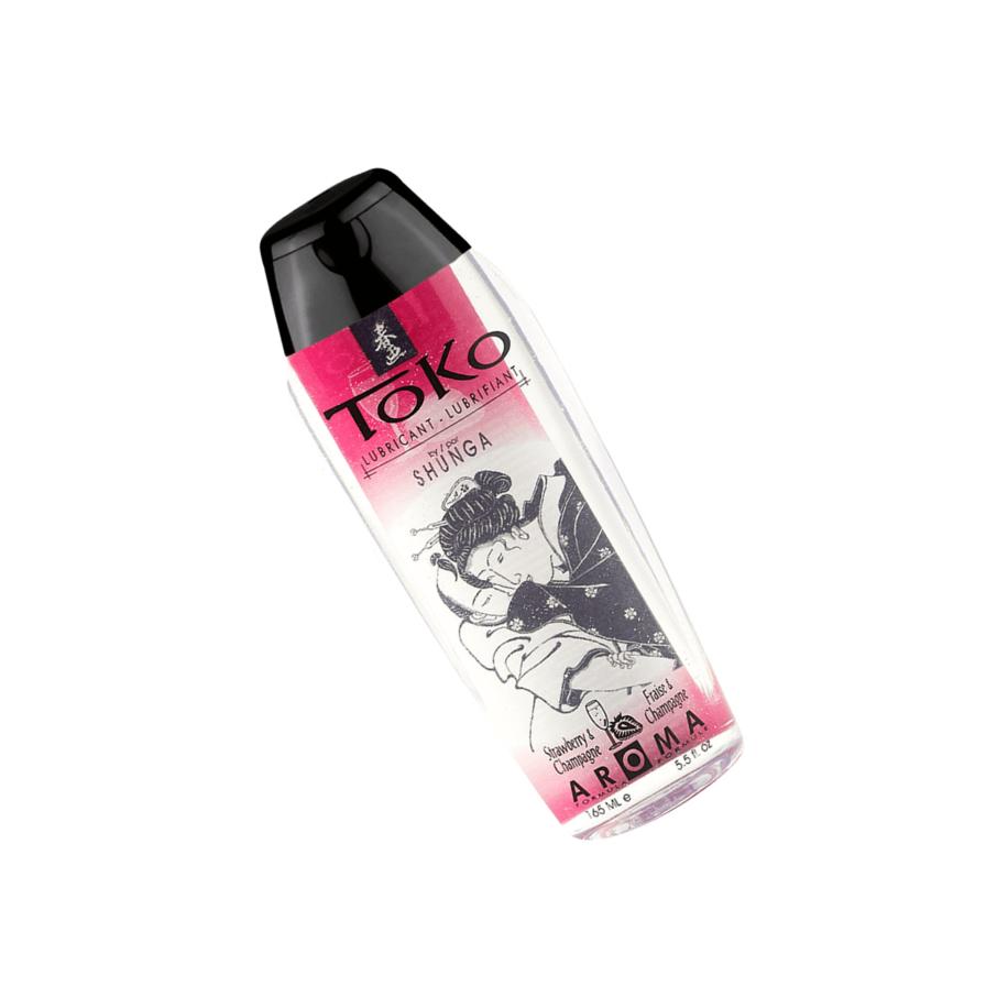 Shunga Toko Strawberry op waterbasis 165 ml -